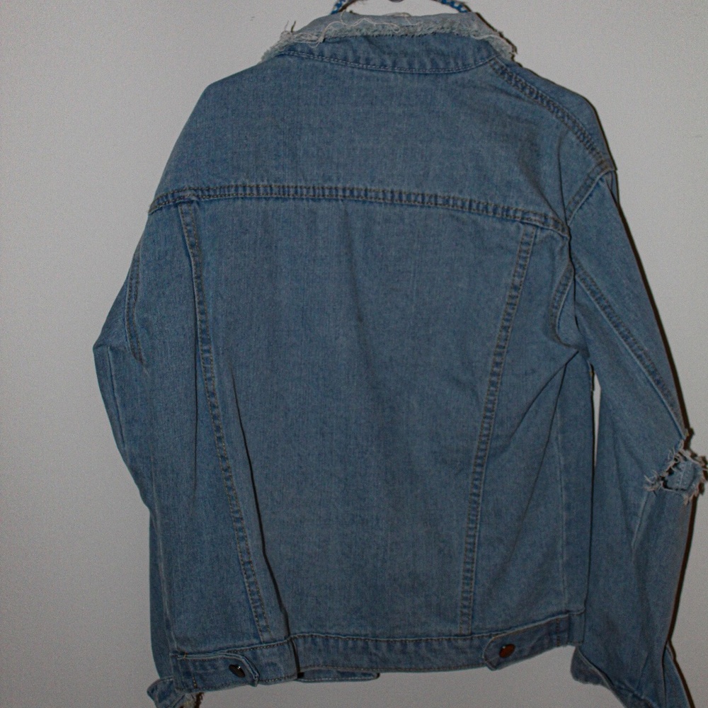 Distressed Jean Jacket - Picture 3 of 3